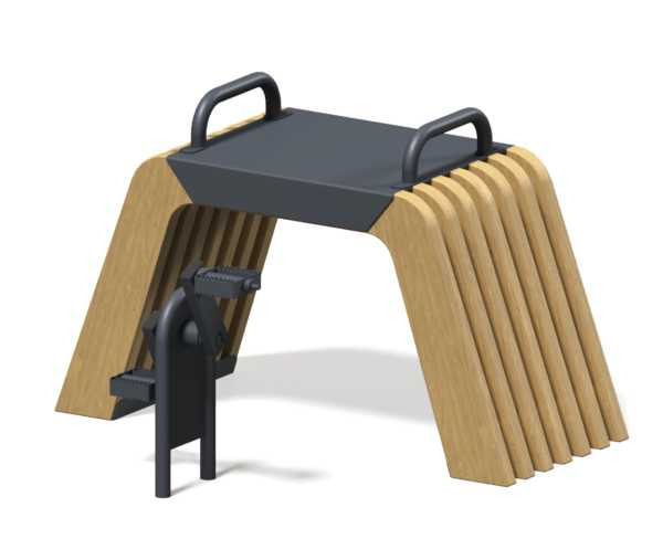 Спортивное оборудование "Скамейка с педалями"